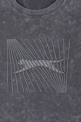 Slazenger ZAIR Erkek Gri Tişört - Thumbnail