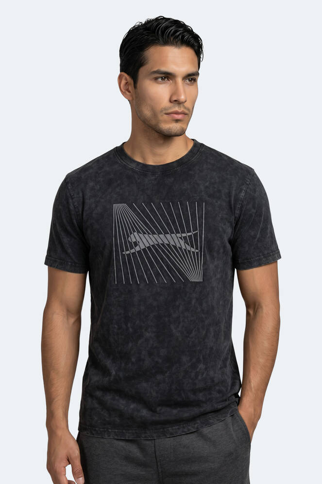 Slazenger ZAIR Erkek Siyah Tişört