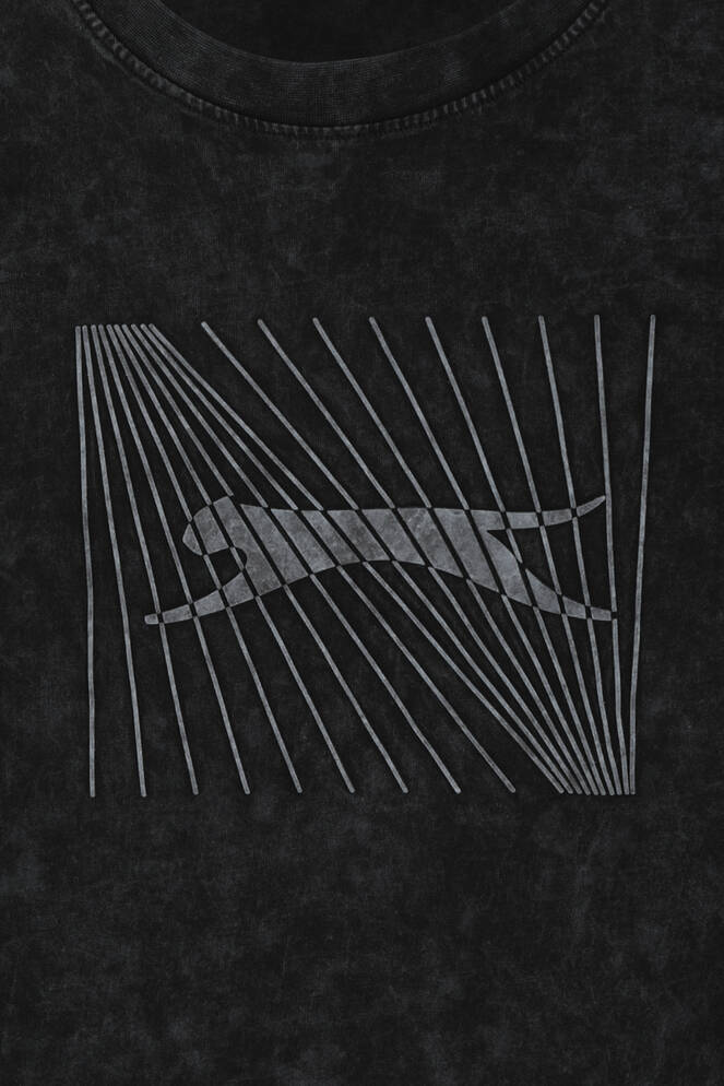 Slazenger ZAIR Erkek Siyah Tişört