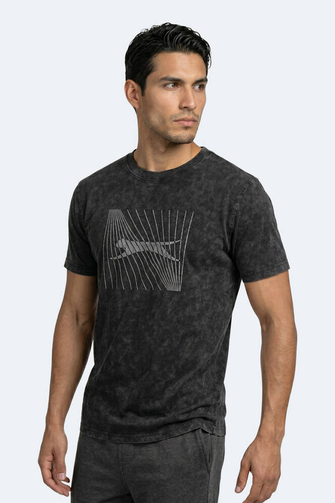 Slazenger ZAIR Erkek Siyah Tişört