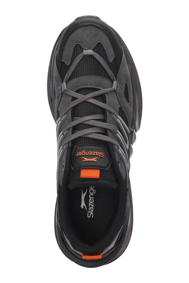 Slazenger ZALAR Erkek Sneaker Ayakkabıları Koyu Gri - Siyah