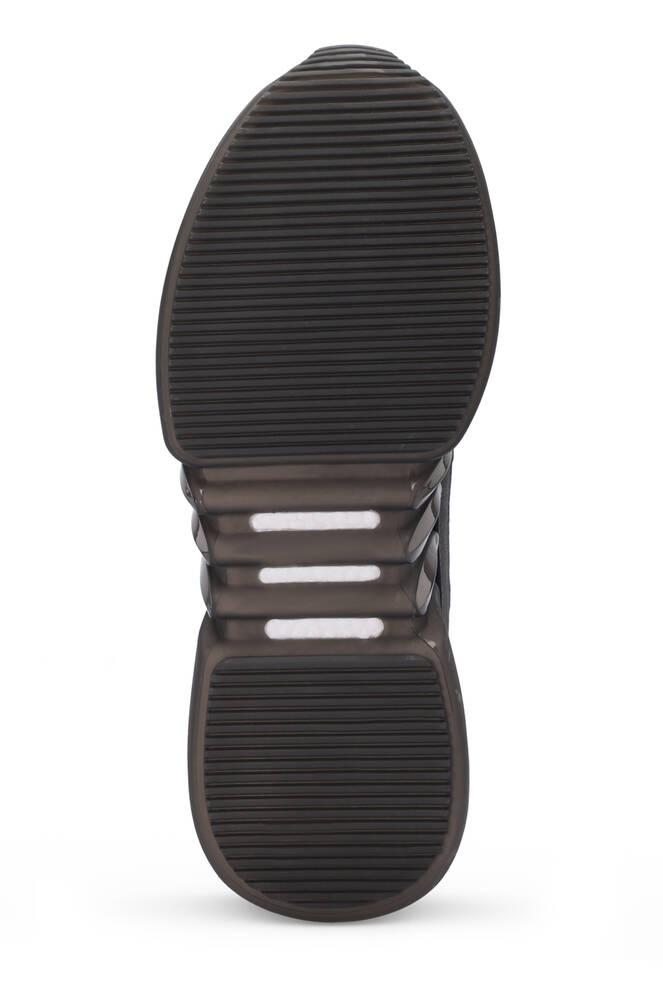 Slazenger ZALAR Erkek Sneaker Ayakkabıları Koyu Gri - Siyah