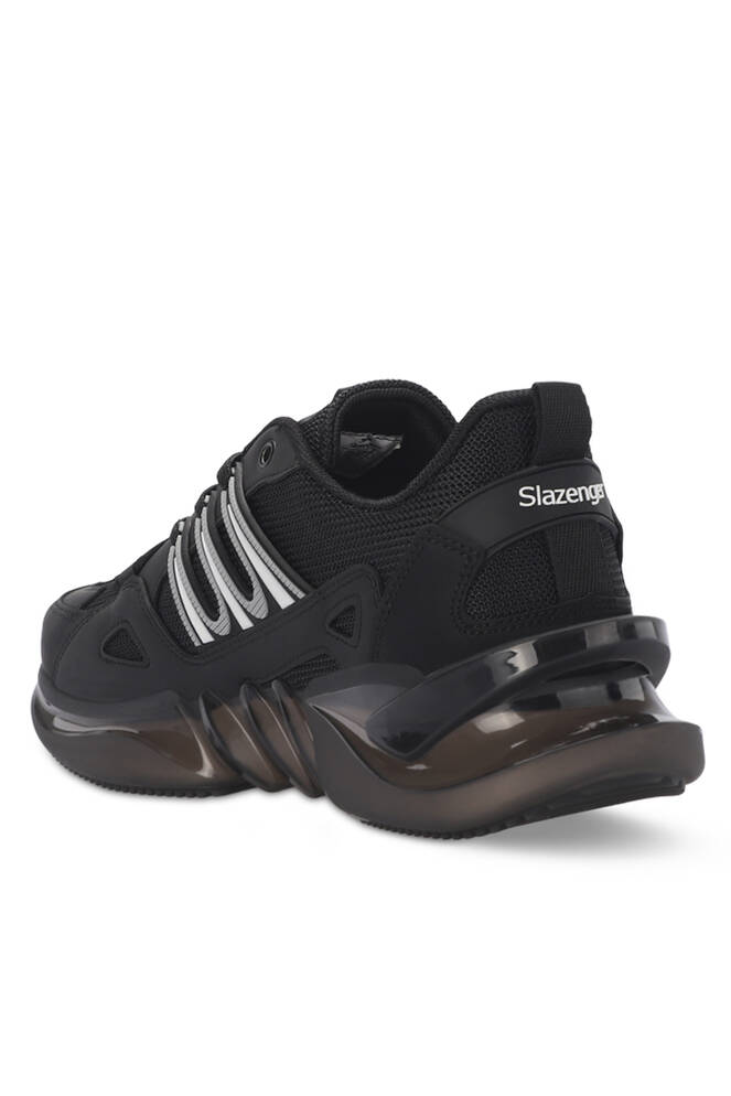 Slazenger ZALAR Erkek Sneaker Ayakkabıları Siyah - Beyaz