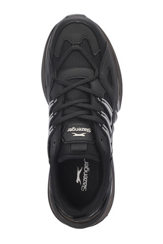 Slazenger ZALAR Erkek Sneaker Ayakkabıları Siyah - Beyaz - Thumbnail