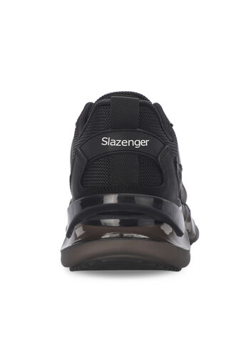 Slazenger ZALAR Erkek Sneaker Ayakkabıları Siyah - Beyaz - Thumbnail