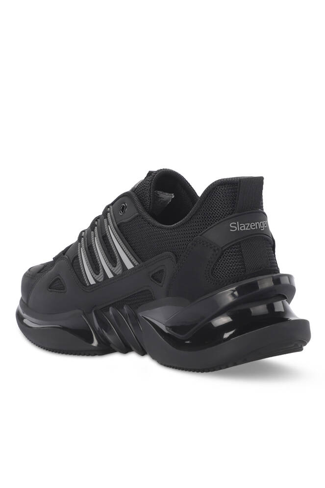 Slazenger ZALAR Erkek Sneaker Ayakkabıları Siyah - Koyu Gri