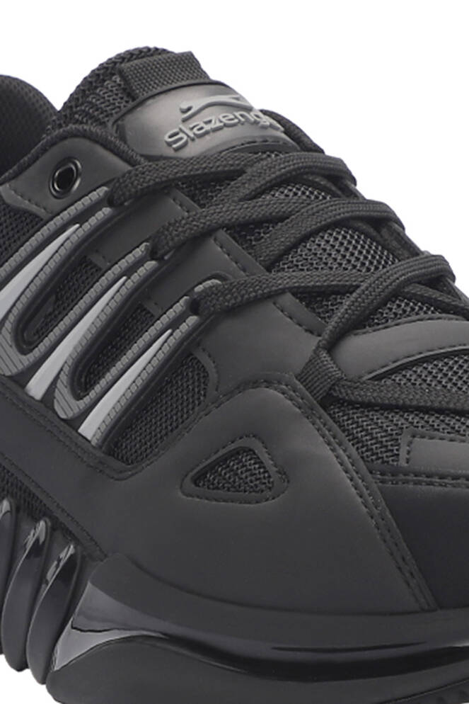 Slazenger ZALAR Erkek Sneaker Ayakkabıları Siyah - Koyu Gri