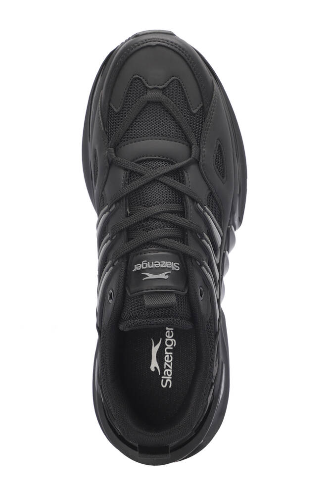 Slazenger ZALAR Erkek Sneaker Ayakkabıları Siyah - Koyu Gri