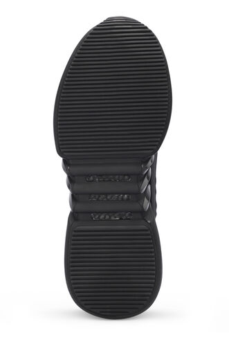 Slazenger ZALAR Erkek Sneaker Ayakkabıları Siyah - Koyu Gri - Thumbnail