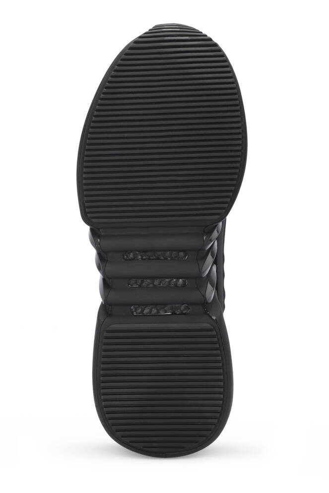 Slazenger ZALAR Erkek Sneaker Ayakkabıları Siyah - Koyu Gri