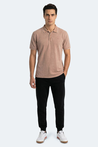 Slazenger ZALE Erkek Bej Tişört - Thumbnail