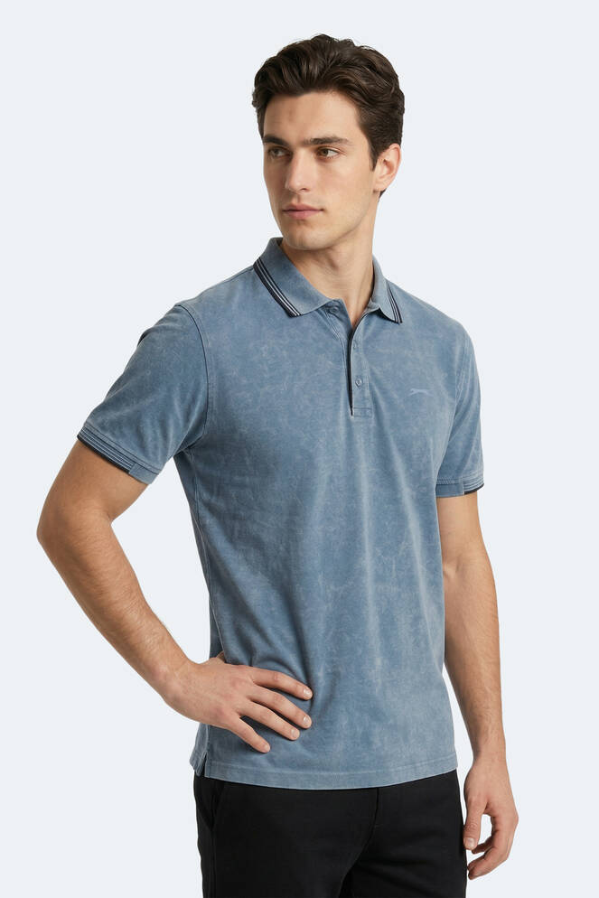 Slazenger ZALE Erkek Indigo Tişört