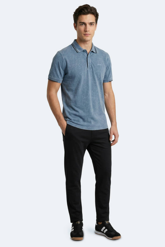 Slazenger ZALE Erkek Indigo Tişört