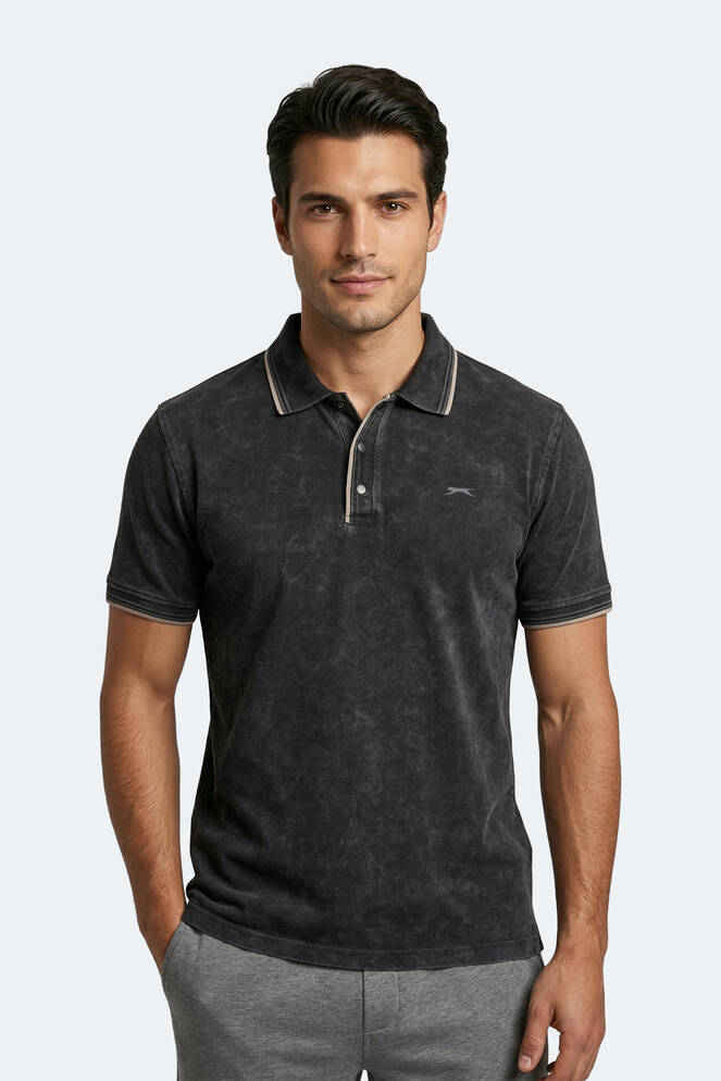 Slazenger ZALE Erkek Siyah Tişört