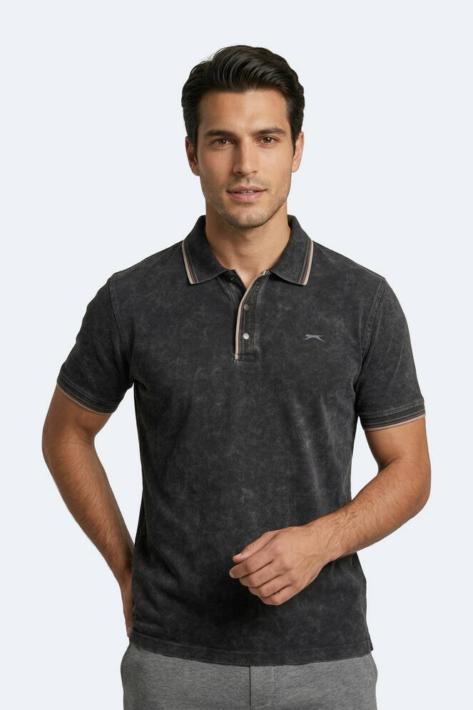 Slazenger ZALE Erkek Siyah Tişört