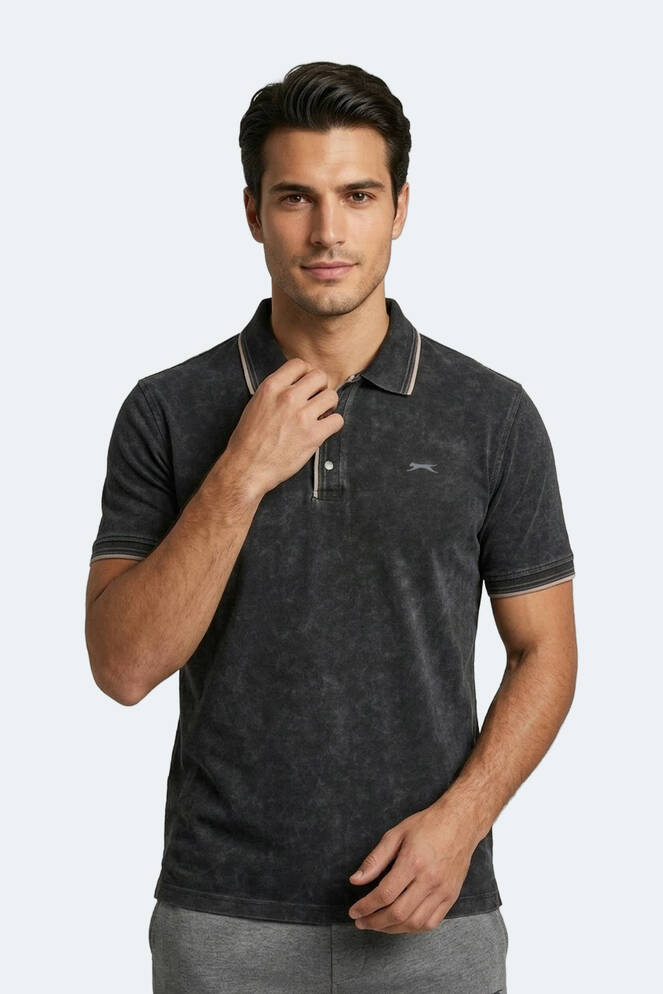 Slazenger ZALE Erkek Siyah Tişört