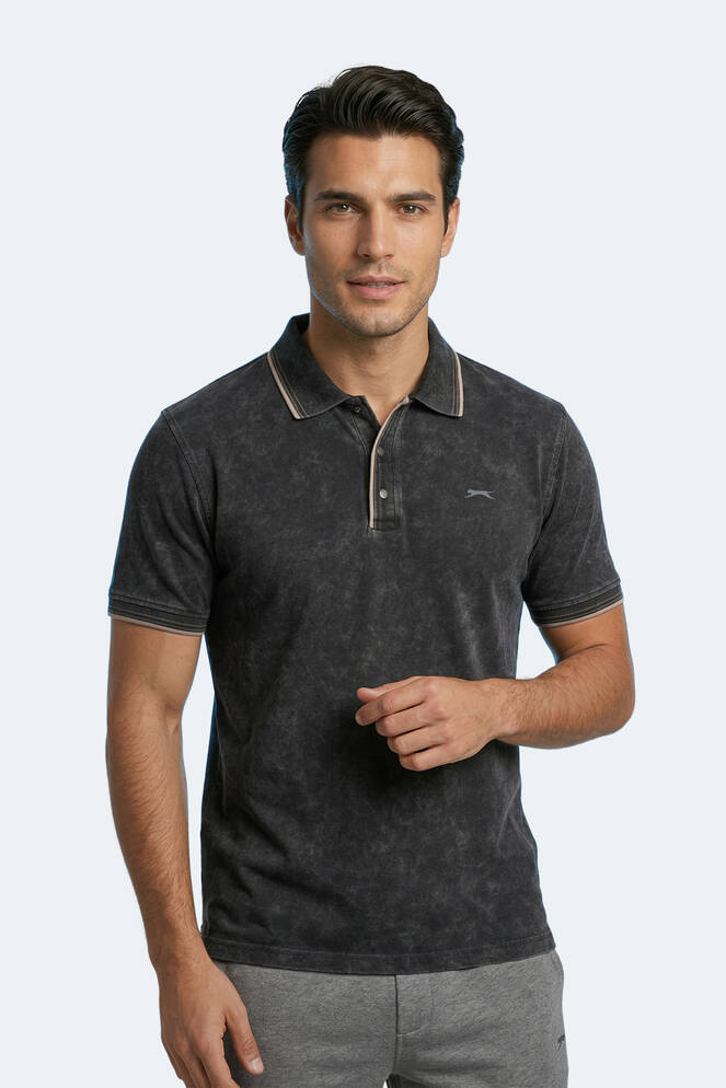 Slazenger ZALE Erkek Siyah Tişört