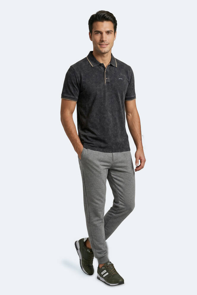 Slazenger ZALE Erkek Siyah Tişört