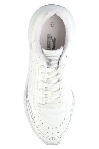 Slazenger ZALMON Kadın Sneaker Ayakkabıları Beyaz - Thumbnail