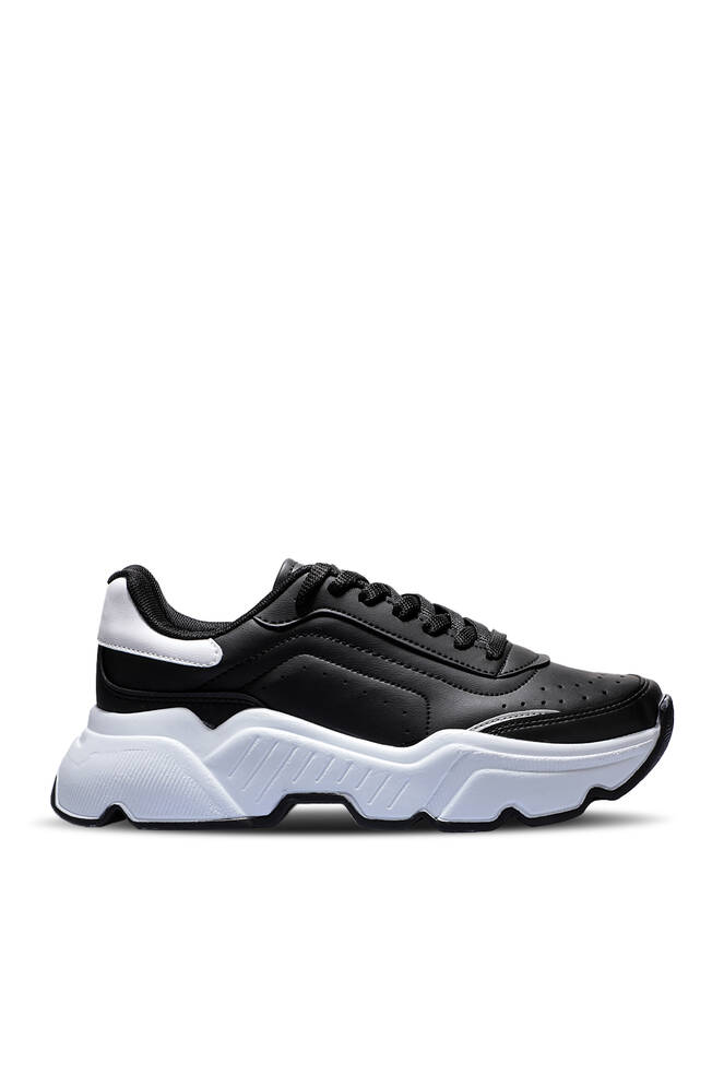 Slazenger ZALMON Sneaker Kadın Ayakkabı Siyah - Beyaz