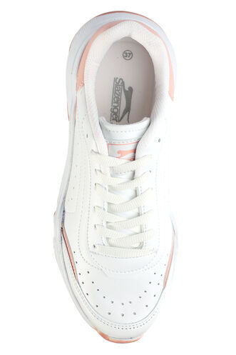 Slazenger ZALMON Women's Sneaker White - Pink - Thumbnail