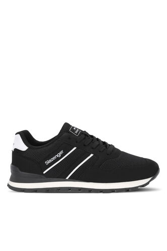 Slazenger ZAMBACK Erkek Siyah / Beyaz Günlük Spor Ayakkabısı - Thumbnail
