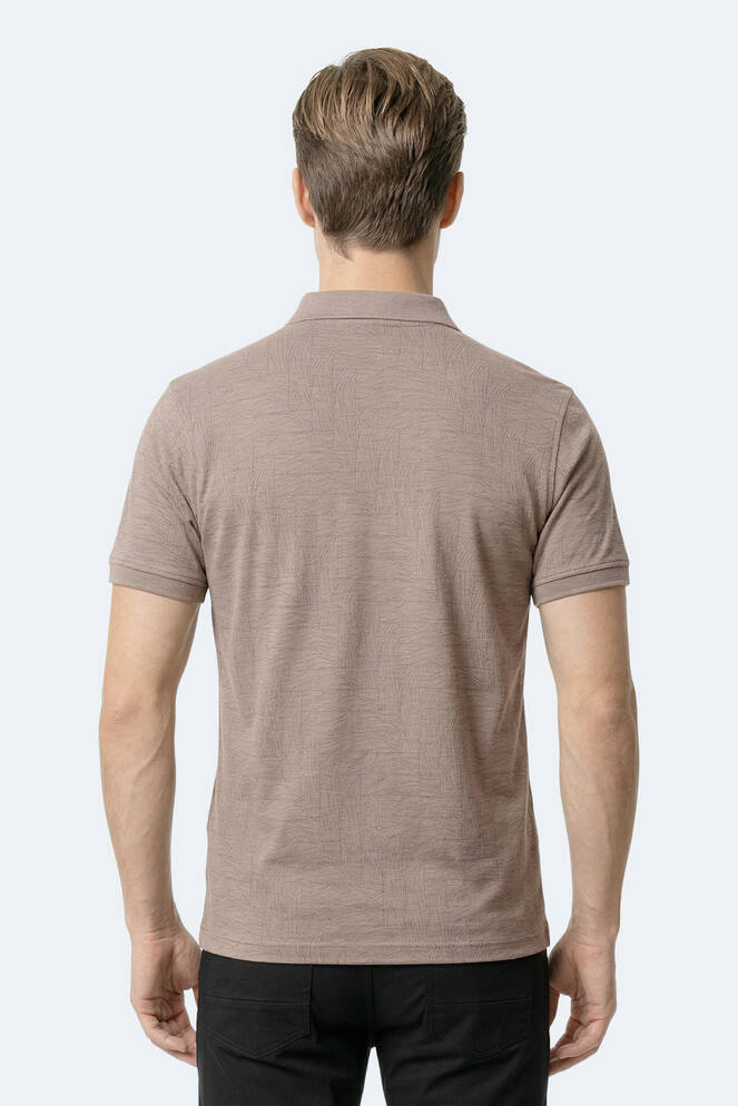 Slazenger ZANY Erkek Polo Yaka Vizon Tişört