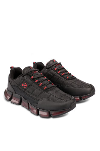 Slazenger ZAREEN Men's Outdoor Shoes Black - Red - Thumbnail