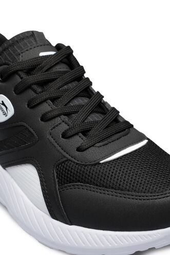 Slazenger ZAVIA Sneaker Erkek Ayakkabı Siyah - Beyaz - Thumbnail