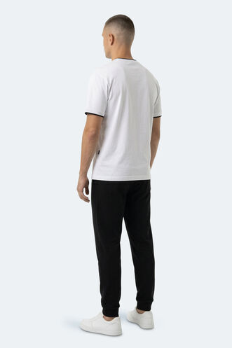 Slazenger ZAVIER Erkek Beyaz Tişört - Thumbnail