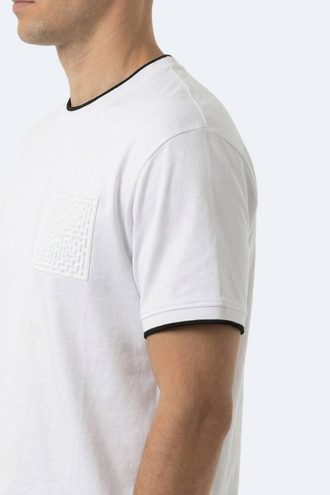 Slazenger ZAVIER Erkek Beyaz Tişört