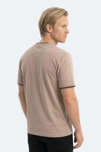 Slazenger ZAVIER Erkek Kahve Tişört - Thumbnail