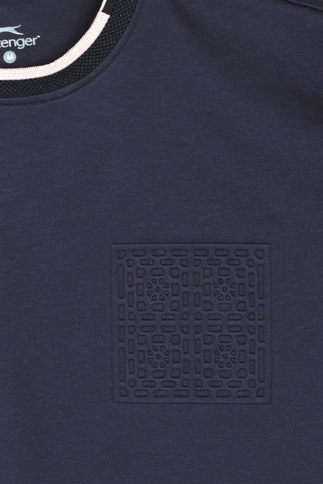 Slazenger ZAVIER Erkek Lacivert Tişört