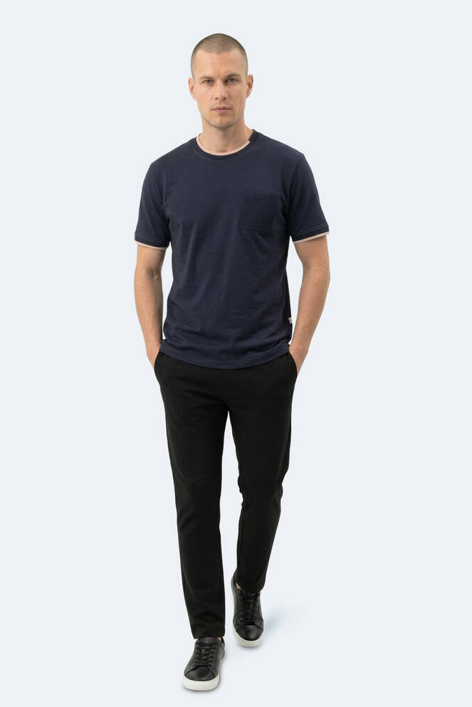 Slazenger ZAVIER Erkek Lacivert Tişört