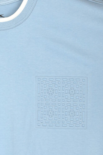 Slazenger ZAVIER Erkek Mavi Tişört - Thumbnail