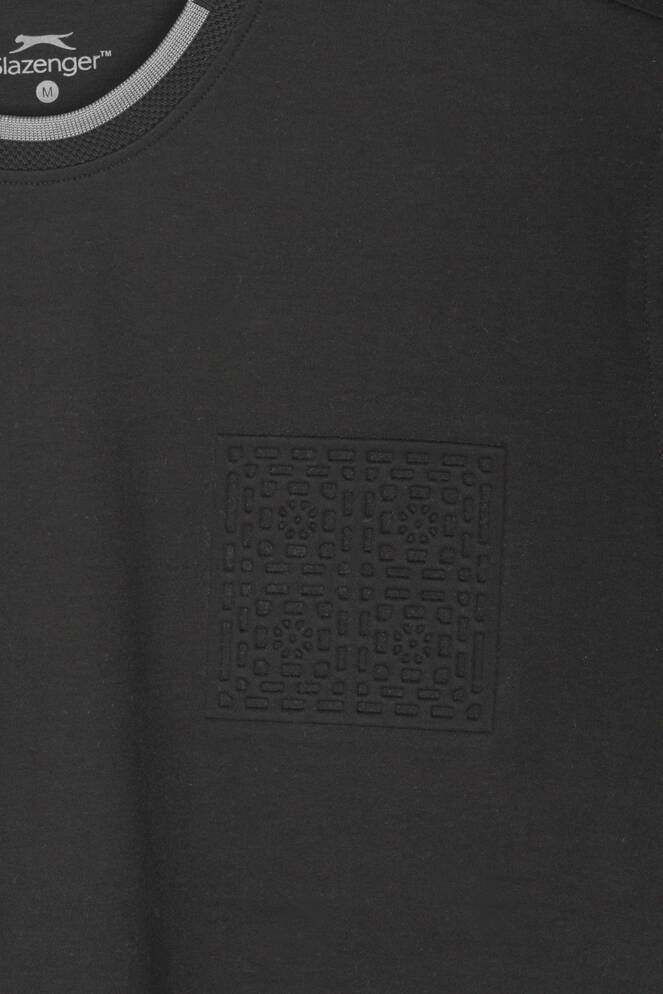 Slazenger ZAVIER Erkek Siyah Tişört