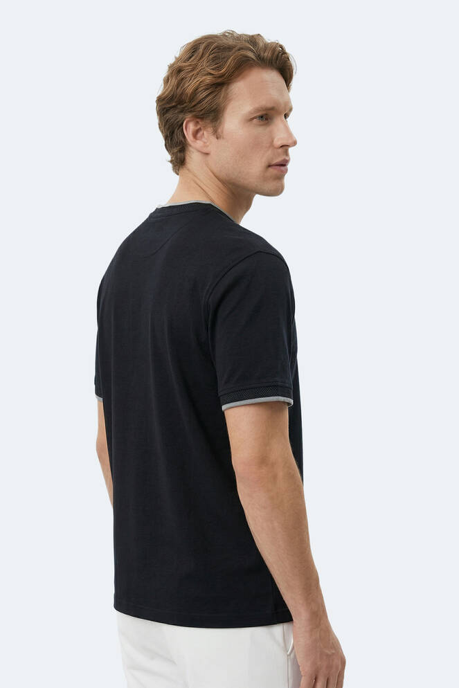 Slazenger ZAVIER Erkek Siyah Tişört