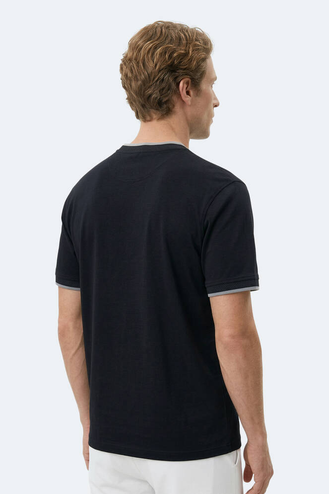 Slazenger ZAVIER Erkek Siyah Tişört