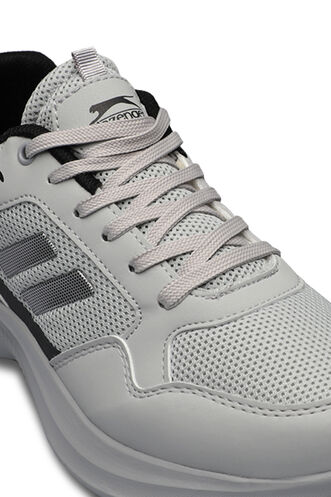 Slazenger ZAYN Men's Sneaker Shoes Gray - Yellow - Thumbnail