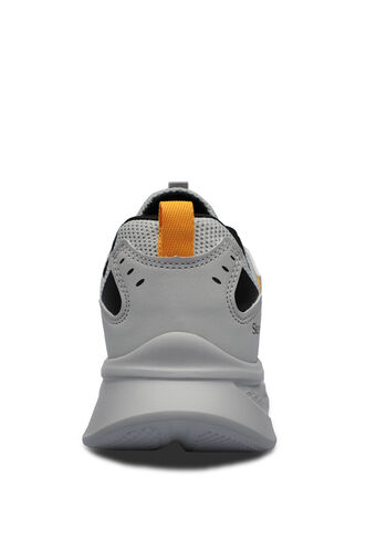Slazenger ZAYN Men's Sneaker Shoes Gray - Yellow - Thumbnail