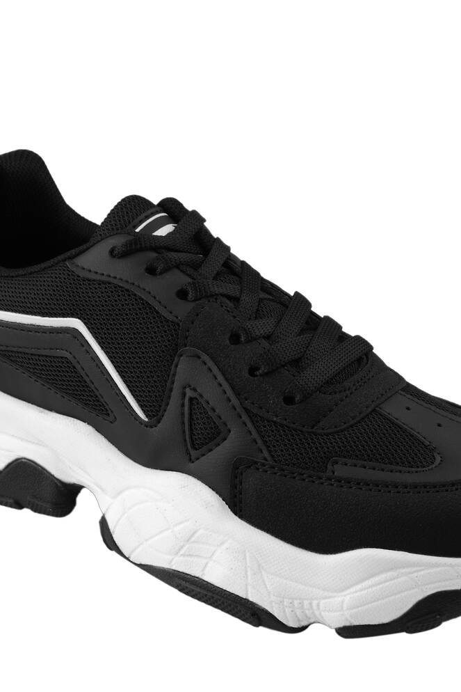 Slazenger ZEF Kadın Sneaker Ayakkabı Siyah - Beyaz