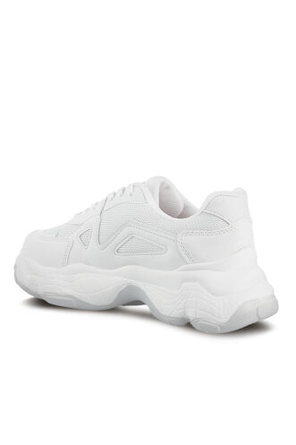Slazenger ZEF Sneaker Kadın Ayakkabı Beyaz - Thumbnail