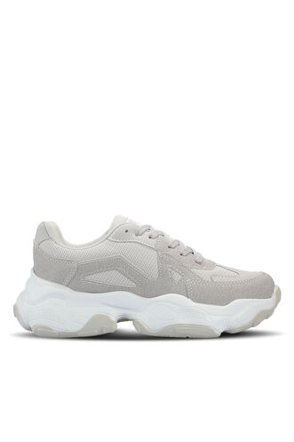Slazenger ZEF Sneaker Kadın Ayakkabı Gri - Thumbnail