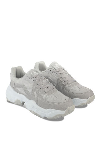 Slazenger ZEF Sneaker Kadın Ayakkabı Gri - Thumbnail