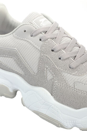 Slazenger ZEF Sneaker Kadın Ayakkabı Gri - Thumbnail