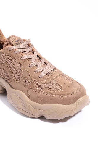 Slazenger ZEF Sneaker Kadın Ayakkabı Kahve - Thumbnail