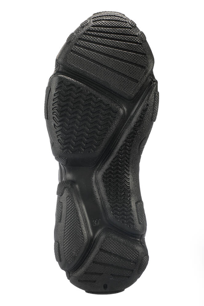 Slazenger ZEF Sneaker Kadın Ayakkabı Siyah - Siyah