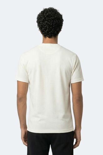 Slazenger ZEGNA Erkek Beyaz Tişört - Thumbnail
