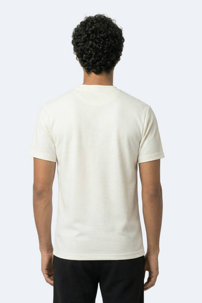 Slazenger ZEGNA Erkek Beyaz Tişört