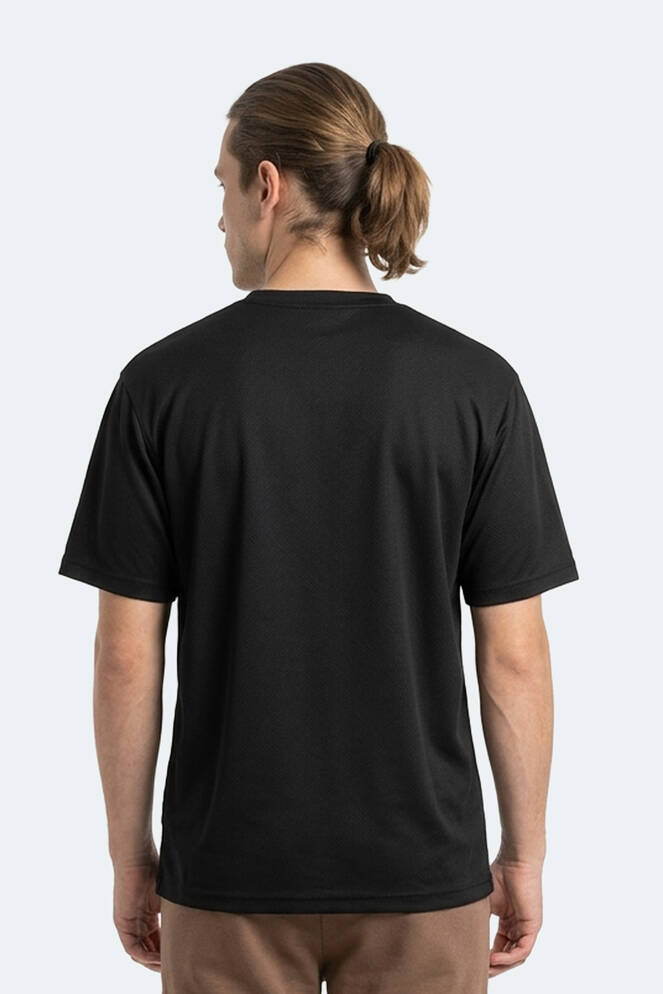 Slazenger ZEGNA Erkek Siyah Tişört